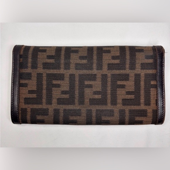 Fendi Zucca Long BifoldWallet -Preowned